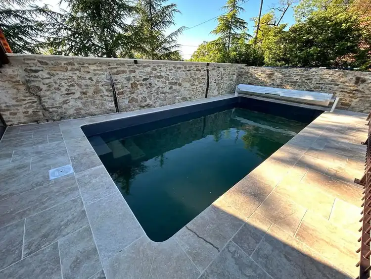 Dallage terrassement piscine