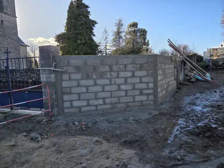 Construction mur parpaing macon figeac